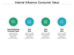 Internal influence consumer value ppt powerpoint presentation styles infographic template cpb