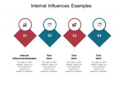 Internal influences examples ppt powerpoint presentation show design inspiration cpb