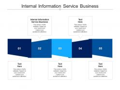 Internal information service business ppt powerpoint presentation ideas objects cpb