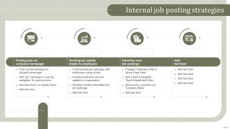 Internal Job Posting Strategies Internal Talent Acquisition Handbook
