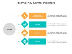 Internal key control indicators ppt powerpoint presentation layouts guide cpb