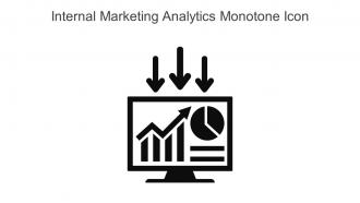Internal Marketing Analytics Monotone Icon In Powerpoint Pptx Png And Editable Eps Format