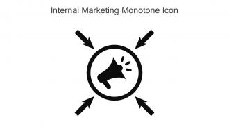 Internal Marketing Monotone Icon In Powerpoint Pptx Png And Editable Eps Format
