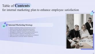Internal Marketing Plan To Enhance Employee Satisfaction MKT CD V Colorful Attractive