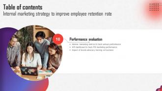 Internal Marketing Strategy To Improve Employee Retention Rate MKT CD V Impressive Good