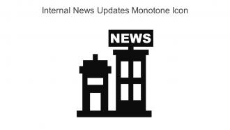 Internal News Updates Monotone Icon In Powerpoint Pptx Png And Editable Eps Format