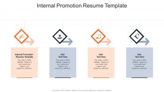 Internal Promotion Resume Template In Powerpoint And Google Slides Cpb