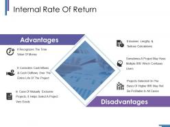 Internal rate of return ppt styles outfit
