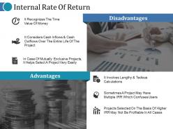 Internal rate of return ppt topics