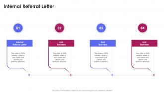 Internal Referral Letter In Powerpoint And Google Slides Cpb