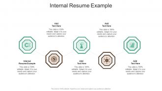 Internal Resume Example In Powerpoint And Google Slides Cpb