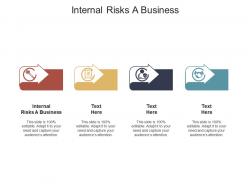 Internal risks a business ppt powerpoint presentation show clipart images cpb