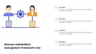 Internal Stakeholders Management Framework Icon