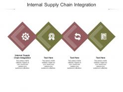Internal supply chain integration ppt powerpoint presentation icon design inspiration cpb
