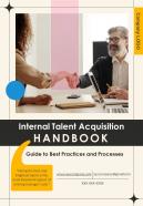 Internal Talent Acquisition Handbook HB