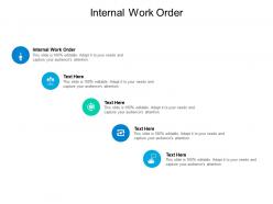 Internal work order ppt powerpoint presentation professional background designs cpb