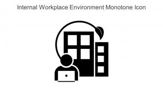 Internal Workplace Environment Monotone Icon In Powerpoint Pptx Png And Editable Eps Format
