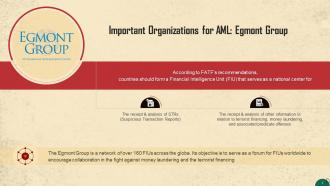 International AML and CFT Regulations Training Ppt Customizable Informative