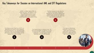 International AML and CFT Regulations Training Ppt Colorful Informative