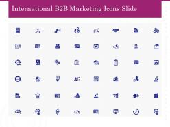 International b2b marketing icons slide ppt powerpoint presentation ideas guide
