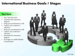 International business goals 7 stages powerpoint templates ppt presentation slides 812
