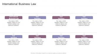 International Business Law In Powerpoint And Google Slides Cpb