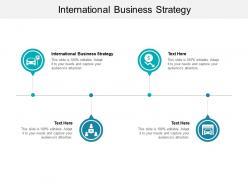 International business strategy ppt powerpoint presentation inspiration cpb