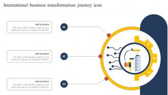 International Business Transformation Journey Icon