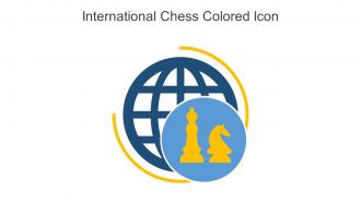 International Chess Colored Icon In Powerpoint Pptx Png And Editable Eps Format