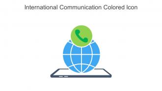 International Communication Colored Icon In Powerpoint Pptx Png And Editable Eps Format