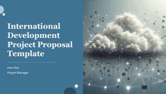International Development Project Proposal Template PPT Example ACP