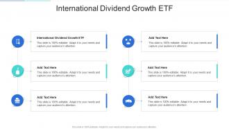 International Dividend Growth ETF In Powerpoint And Google Slides Cpb