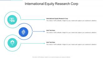 International Equity Research Corp In Powerpoint And Google Slides Cpb