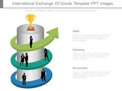 International exchange of goods template ppt images