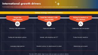 International Growth Drivers Data And Consumer Research Company Profile CP SS V