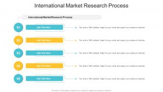 International Market Research Process In Powerpoint And Google Slides Cpb