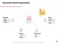 International market segmentation planning ppt powerpoint presentation file vector
