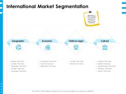 International market segmentation ppt powerpoint presentation layouts pictures