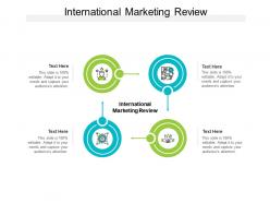 International marketing review ppt powerpoint presentation infographic cpb