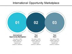 International opportunity marketplace ppt powerpoint presentation layouts example cpb