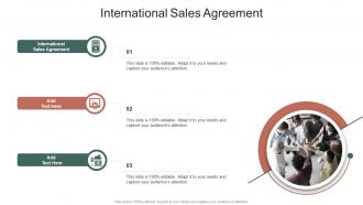 International Sales Agreement In Powerpoint And Google Slides Cpb