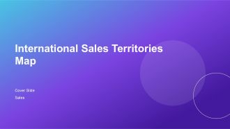 International Sales Territories Map PPT Designs AT