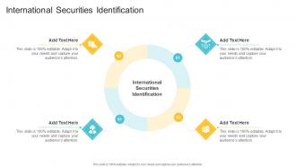 International Securities Identification In Powerpoint And Google Slides Cpb