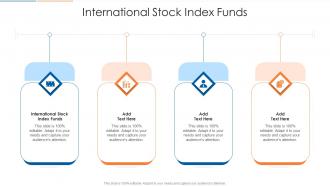 International Stock Index Funds In Powerpoint And Google Slides Cpb