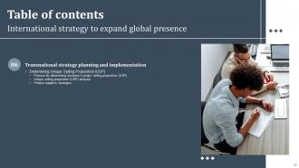 International Strategy To Expand Global Presence Strategy CD V Researched Idea