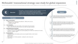 International Strategy To Expand Global Presence Strategy CD V Downloadable Ideas