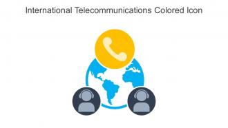 International Telecommunications Colored Icon In Powerpoint Pptx Png And Editable Eps Format