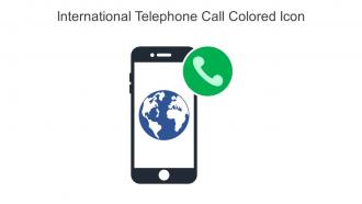 International Telephone Call Colored Icon In Powerpoint Pptx Png And Editable Eps Format