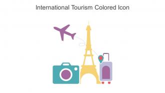 International Tourism Colored Icon In Powerpoint Pptx Png And Editable Eps Format