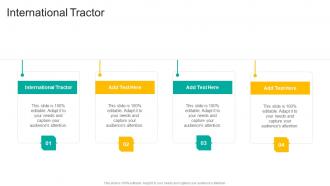 International Tractor In Powerpoint And Google Slides Cpb